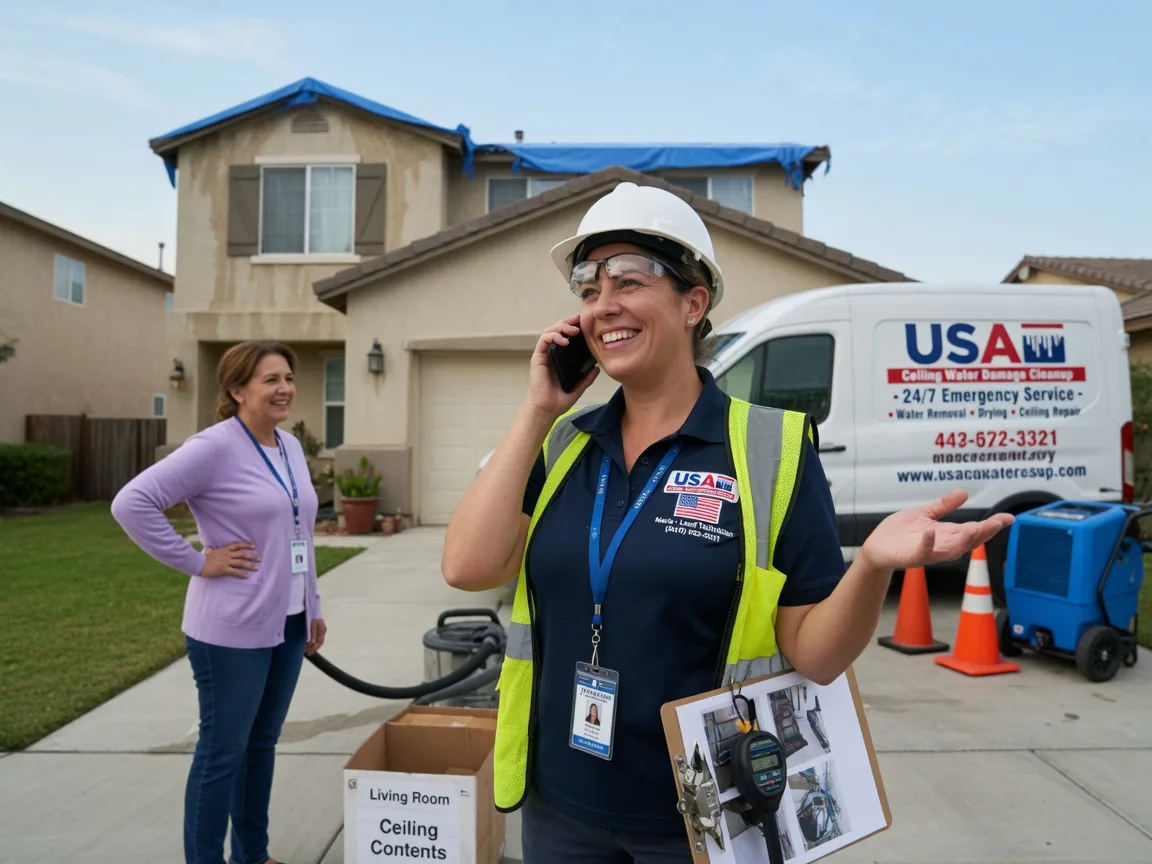 Ceiling Water Damage Restoration West Alexandria, OH FAQs